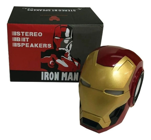 Bocina Bluetooth Iron Man Avengers.