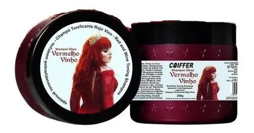 Shampoo Vermelho Gloss 350g