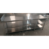 Mesa Em Inox 250x60x90 Direto Da Fabrica