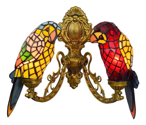 Aplique De Pared Aeyee Tiffany, Lámpara De Pared Con Diseño 