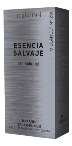 Perfume Esencia Salvaje Leau Majeure Millanel 60ml