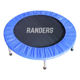 Mini Trampolin Randers Arg-068  Color Negro Con Diámetro De 100cm Y Funda Para Resortes 