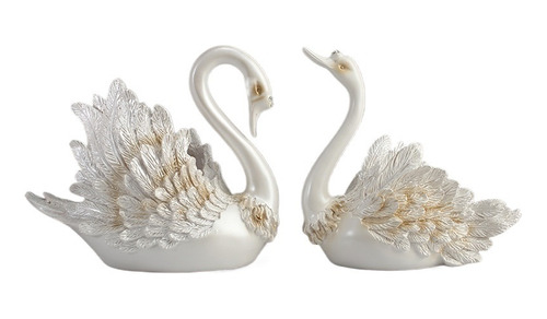 Artesanías Decorativas De Cisne Negro Para Parejas