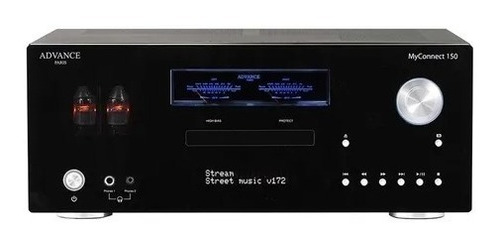 Receiver Stereo Híbrido/streamer/cd Advance Myconnect 150