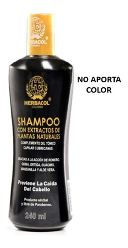 Shampoo Cubre Canas Y Anticaida 240ml - mL a $108