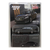 Mini Gt Bmw 750 Li Xdrive Bernina Grey Amber Efect #515 1:64 Color Gris