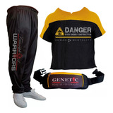 Combo Entreno Pantalon Baggy + Sudadera + Riñonera Genetic