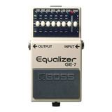 Boss Ge7 Equalizer Pedal Ecualizador Gráfico 7 Bandas Oferta