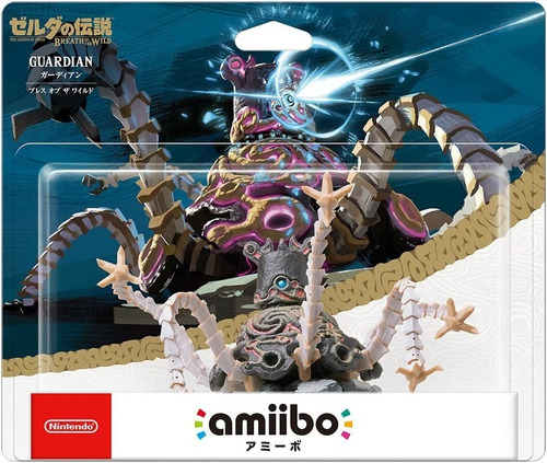 Nintendo Amiibo Breath Of The Wild Guardian Edición Japonesa