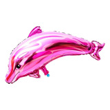 Globo Delfin Animal De Mar Rosado 84 X 48 Cm 