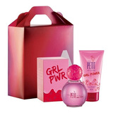 Presente Perfume Colônia Feminina Avon Petit Girl Power + Loção + Caixa