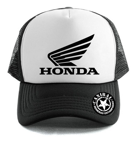 Gorras Trucker Logo Honda Remeras Estampadas Canibal