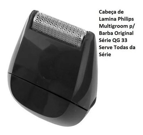 Lâmina Cabeça De Barba Philips Multigroom Serie Qg33 E 3000