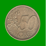 Moneda De Alemania 50 Centavos De Euro ( G ) Año 2002, Usada