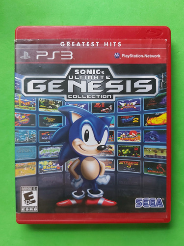 Sonic Ultimate Genesis Collection Ps3 - 40 Jogos - Físico