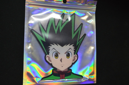 Sticker Magnetico Efecto Flip Anime Gon Hunter X