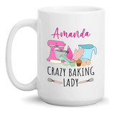 Taza Personalizada Para Amantes De La Repostería