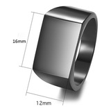 Anillo Acero Personalizado Grabado Laser 1040/45