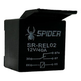 1 Pieza Relevador Relay Con Arnes 5 Patas 12v 40a Spider 