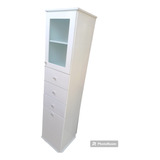 Organizador Laccato Wengue Blanco Extra Laquedo 30×180