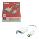 Adaptador Dp Display Port Para Vga Tomate  Full Hd Lenovo