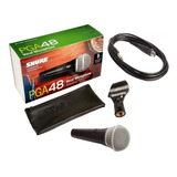 Shure Microfono Profesional Pga48 Qtr Con Cable Original