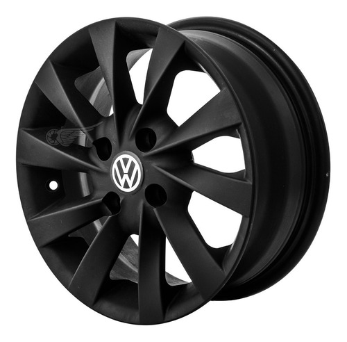 Llantas Vw Scirocco Rodado 15 5x100 Negro Mate Distri