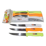 Cuchillo Set De Cuchillos Juego X12und Chef Cocina Picador  