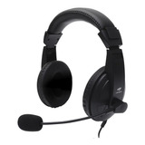 Headset Com Microfone C3tech Voicer Comfort Ph-320bk Usb