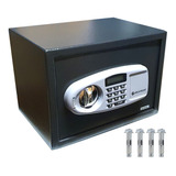 Caja Fuerte De Seguridad Lcd 350 X 250 X 250mm Con Estante