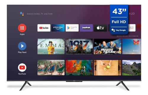 Smart Tv Led 43  Bgh Android Full Hd B4323fk5a