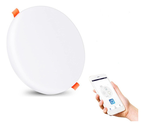 Panel Led 18w Inteligente Smart Wifi Blanco Calido