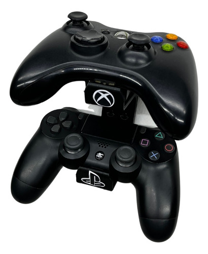Suporte De Parede P/ 2 Controle Xbox One, Ps4, Ps3