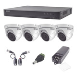 Kit Videovigilancia Epcom Dvr 4 Canales 4 Cámaras Eyeball