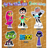 Figuras Coroplast Teen Titans