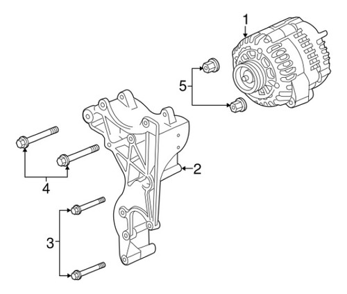 Alternador Chevrolet Silverado Avalanche Colorado 2 Pines Foto 4