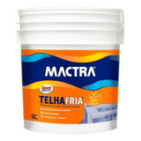 Tinta Térmica Isolante E Impermeavel Para Telha Mactra Telha Fria 18 Kg Branco