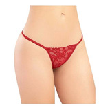 Tanga Brasilera En Panty Encaje Paquete X 10 Unidades