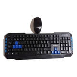 Teclado Y Mouse Inalámbrico Weibo 2.4 Ghz Mod 8099