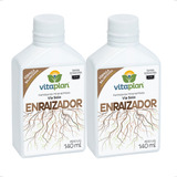 Kit 2 Fertilizante Enraizador Mineral Liquido Vitaplan 140ml