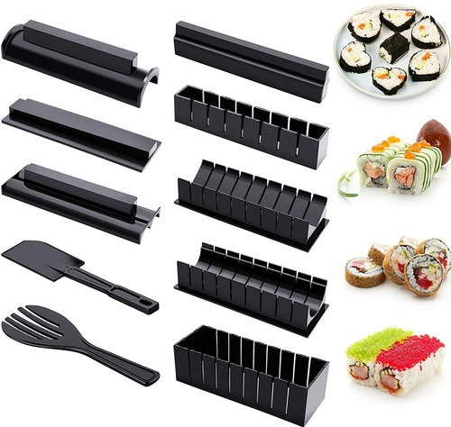 Juego De 10 Piezas Completas Para Hacer Sushi