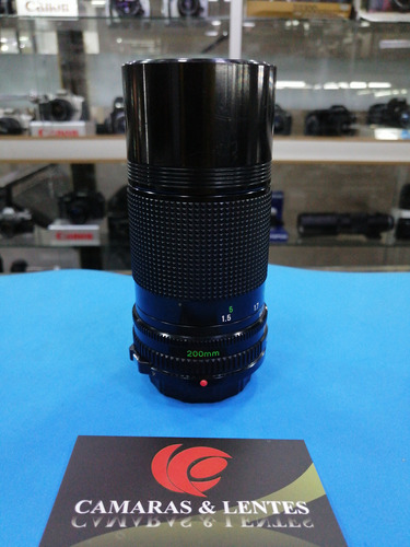 Lente Canon 200mm F4 Fd Usado 