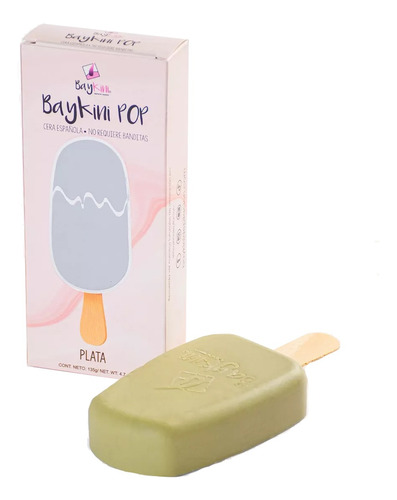 Paleta Baykini Pop Cera Española Piel Sensible 135 Gr 