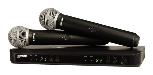 Shure Blx288/pg58 Sistema Inalámbrico Doble De Mano