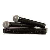 Shure Blx288/pg58 Sistema Inalámbrico Doble De Mano