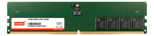 Memoria Ram Ddr5 16gb 5600mhz Dimm Innodisk Premium
