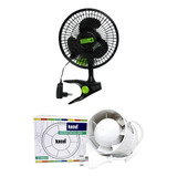 Kit Indoor Ventilador 5w Garden + Extractor 100mm Kasvi