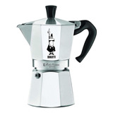 Cafetera Bialetti Moka Express 4 Cups Manual Aluminio Italiana