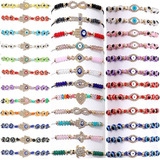 36 Pulseras De Mal De Ojo, Pulsera De Nudo De La Suerte