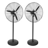 2 Ventilador De Pedestal Industrial 26  3 Aspas Metal 140w